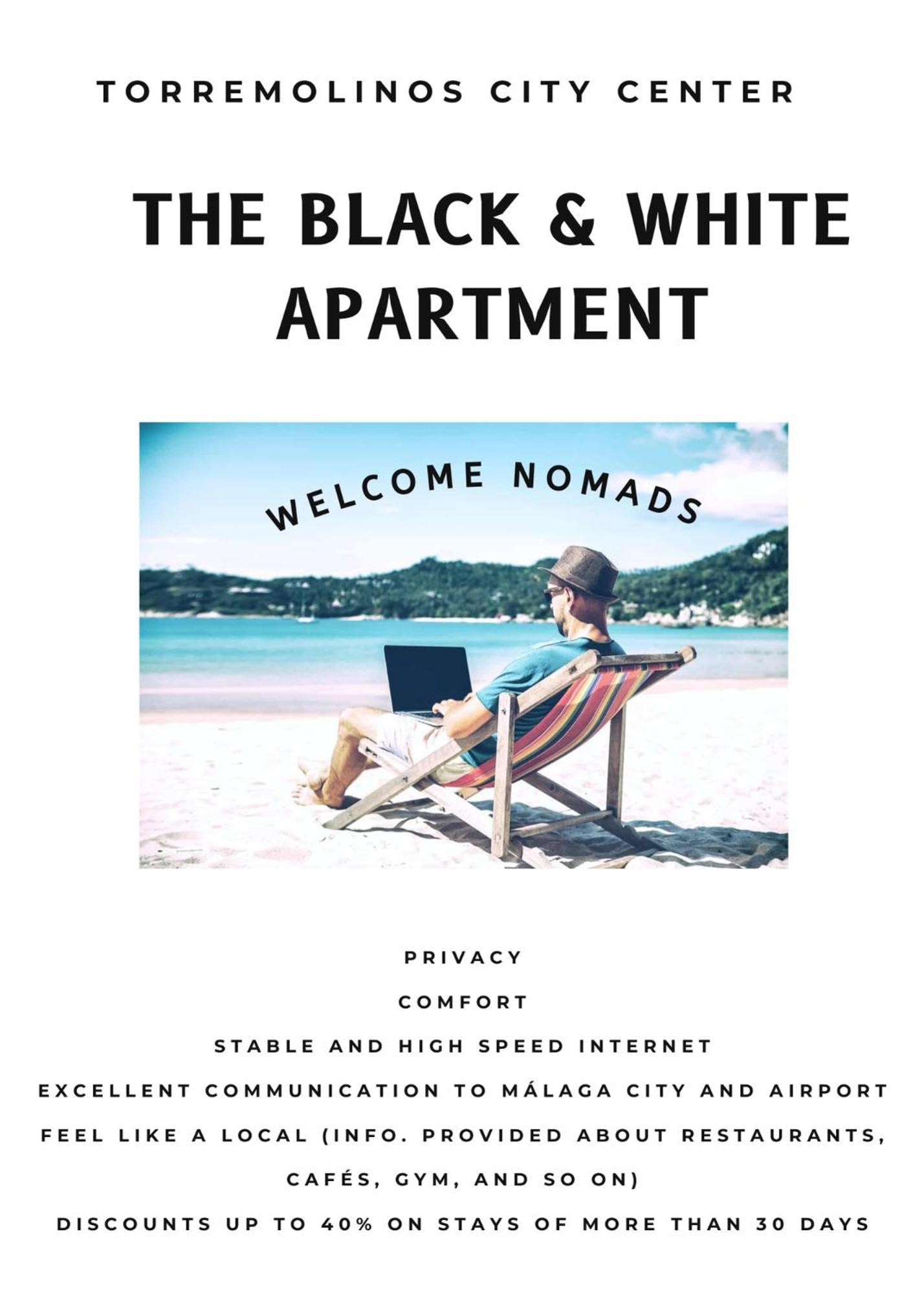 The Black&White Apartment Torremolinos Exteriér fotografie
